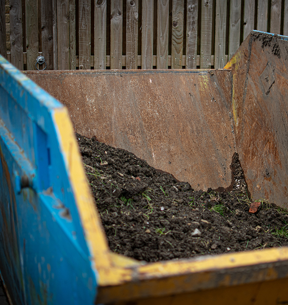 2-yard mini skip hire for garden projects Dukinfield